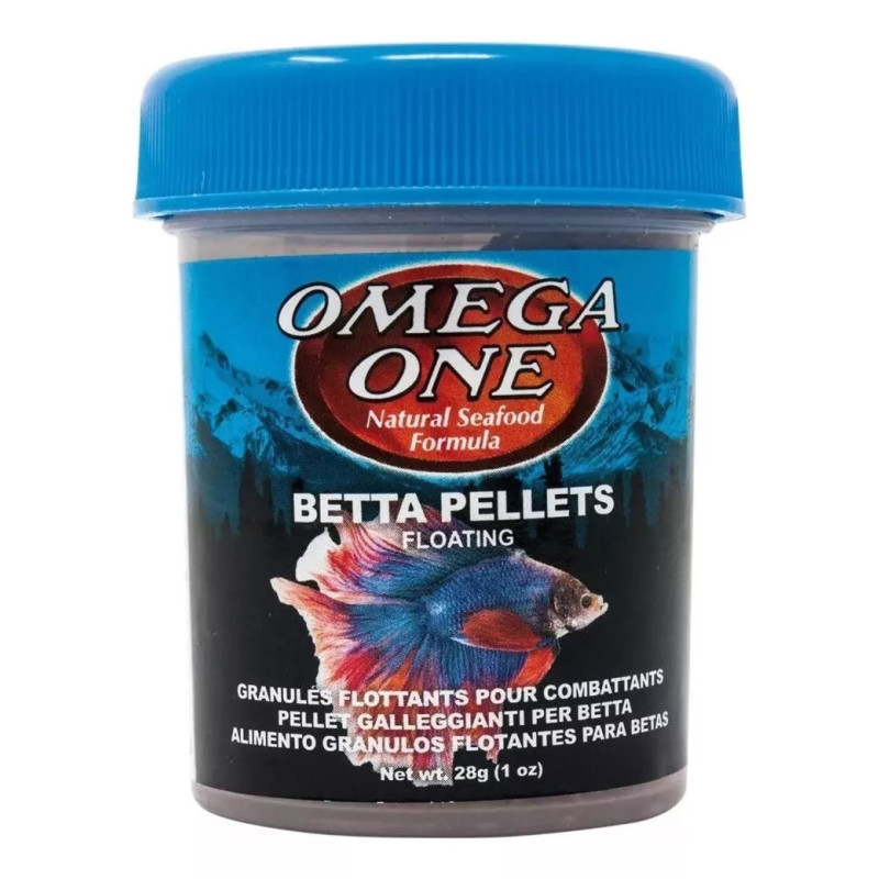 Betta Pellets 28gr Comida Gránulos Flotantes Pequeños Beta