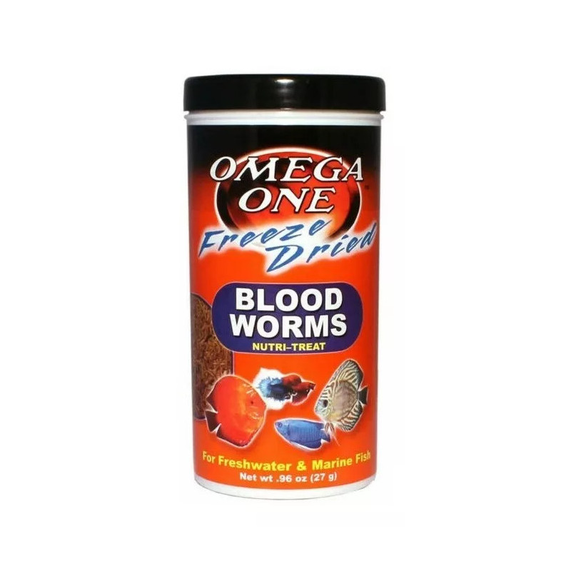 Blood Worms 27gr Gusanos Sangre Comida Peces Acuario