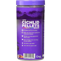 Cichlid Pellets 170gr Comida Gránulos Grandes Peces Ciclidos