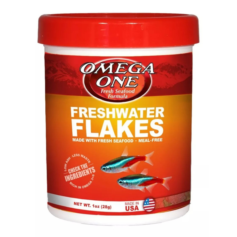 Freshwater Flakes 28gr Comida Hojuelas Peces Acuario Pecera