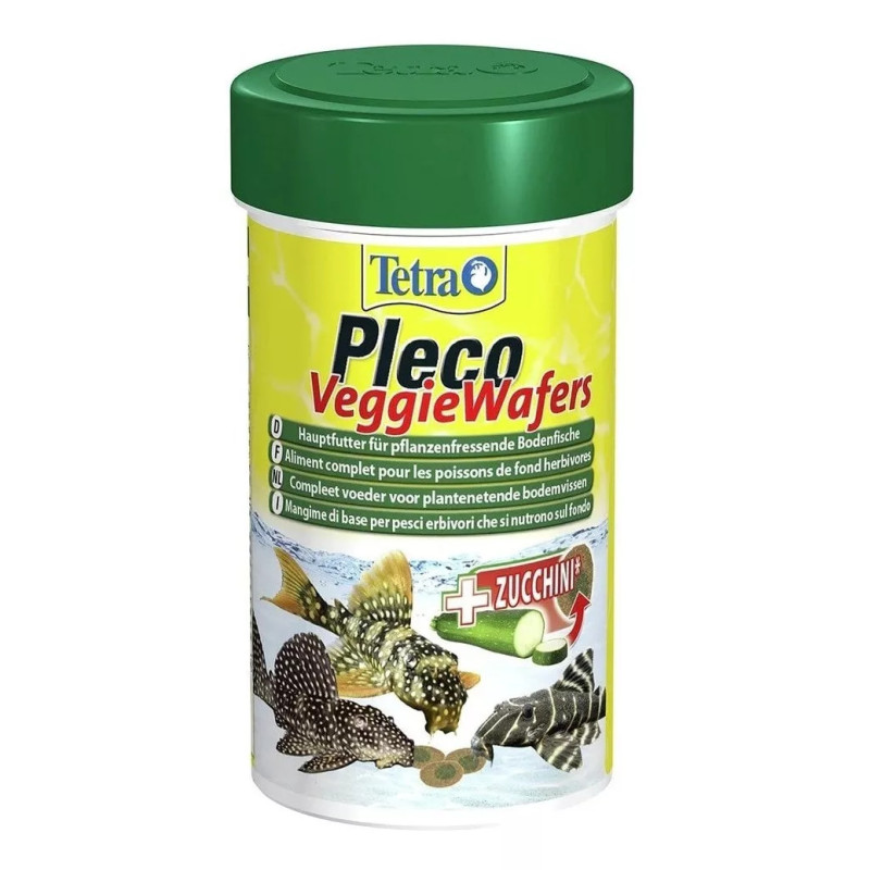 Pleco Veggie Wafers 110gr Cuchas Coridoras Botias Fondo