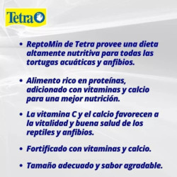 Reptomin 2,64lb Comida Ranas Tortugas Reptiles Salamandras