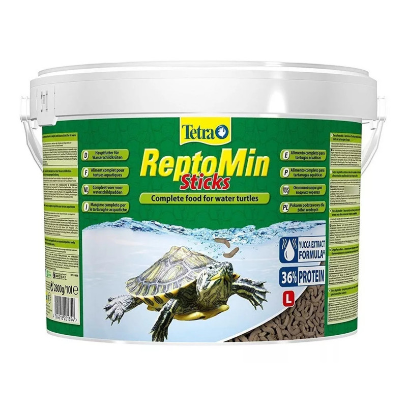 Reptomin 2,8kg Comida Ranas Tortugas Reptiles Salamandras