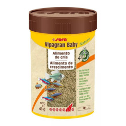 Sera Vipagran Baby Nature 48gr Micro Gránulos Peces Pequeños