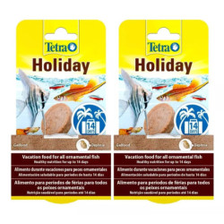 Tetra Holiday 30gr Peces X2 Comida Vacacional Acuario Pecera