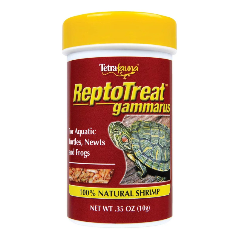 Tetra Reptotreat 10gr Camarones Bebés Snacks Tortugas Ranas