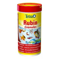 Tetra Rubin Granules 100gr Color Comida Gránulos Acuario