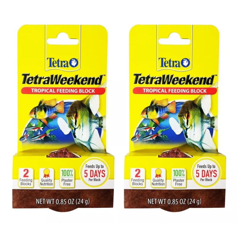 Tetra Weekend 24gr Fin De Semana X2 Vacacional Acuario