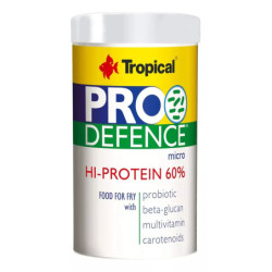 Tropical Pro Defence Micro 60gr Comida Gránulos Acuarios Pez