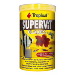 Tropical Supervit Flakes 100gr Comida Hojuelas Peces Acuario