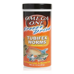 Tubifex Worms Liofilizado 44gr Comida Peces Acuario Pecera