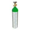 Regulador Profesional Co2 + Pipeta 2.5 Kg Cga 320 Aluminio