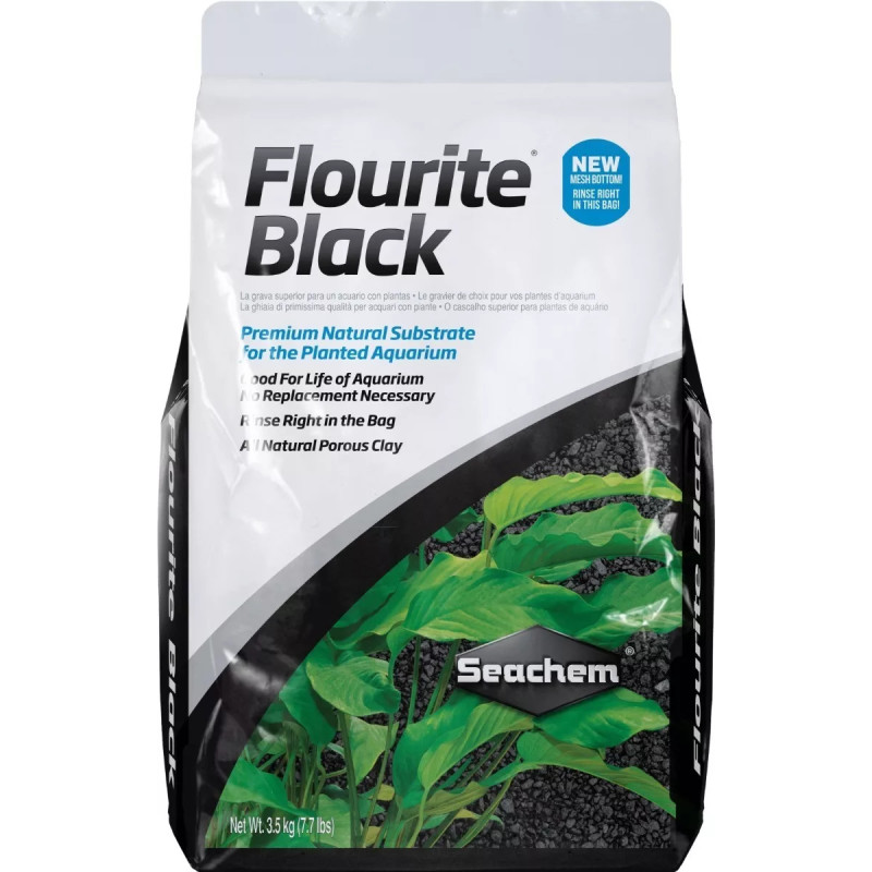 Flourite Black 3.5kg Sustrato Grava Acuario Plantado Pecera