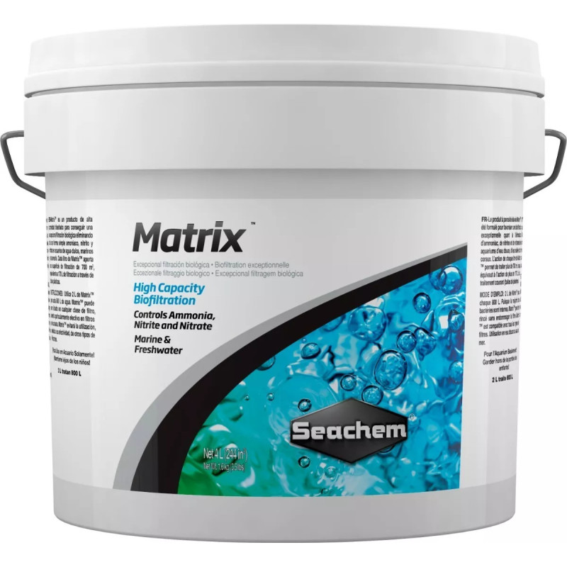 Matrix 4 Lt Soporte Filtro Biológico Acuario Peces