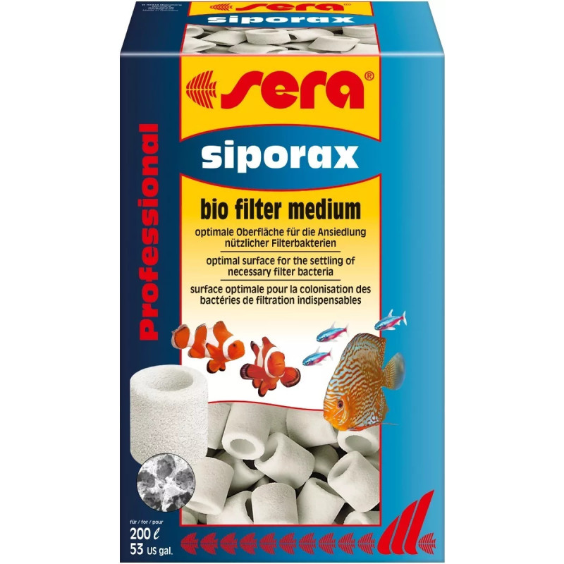 Siporax 15mm 1 Litro Soporte Filtro Biológico Acuario Peces