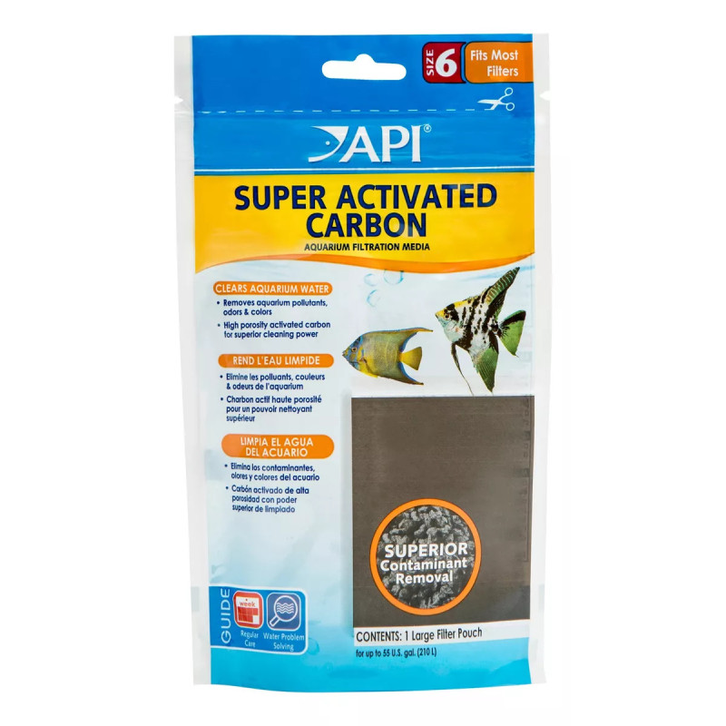 Super Activated Carbon Activado Filtro Acuario Pecera Peces