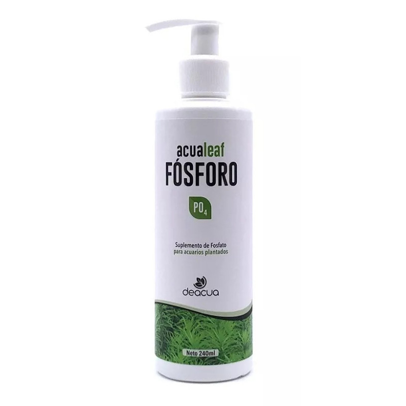 Acualeaf Fosforo 240ml Deacua Fosfato Abono Acuario Plantado