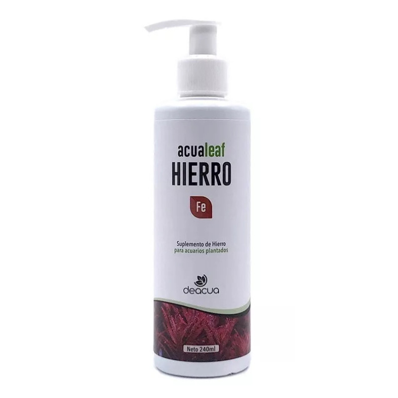 Acualeaf Hierro 240ml Iron Abono Agua Acuario Plantado