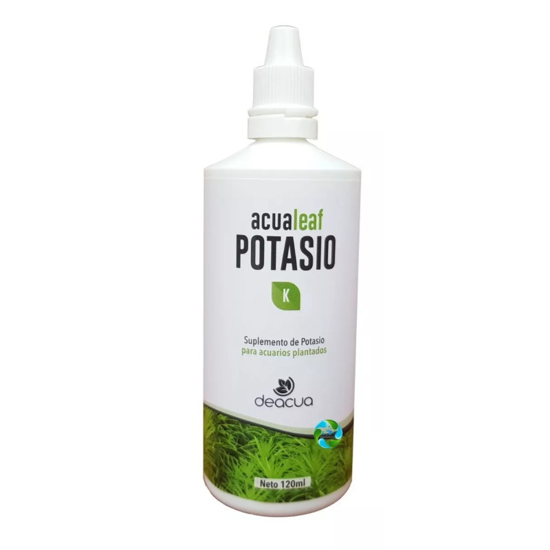 Acualeaf Potasio 120ml Deacua Abono Acuario Plantado