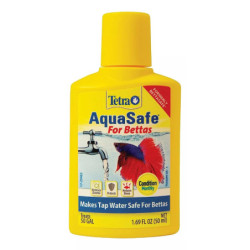 Aqua Safe Betta 50ml Anticloro Acondicionador Agua Acuario