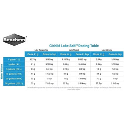 Cichlid Salt Lake 250gr Acondicionador Agua Peces Ciclidos