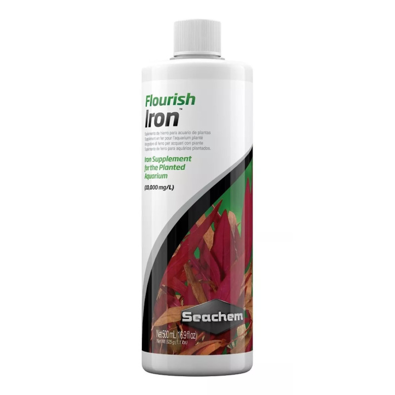 Flourish Iron 500ml Seachem Hierro Abono Acuario Plantado