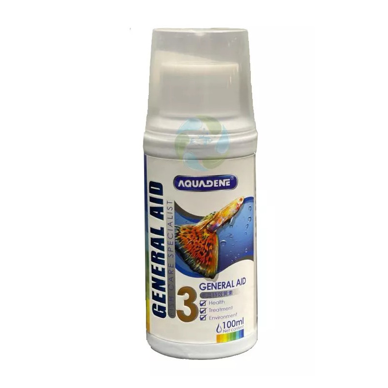 General Aid 100ml Medicamento Peces Acuario Bacterias Hongos