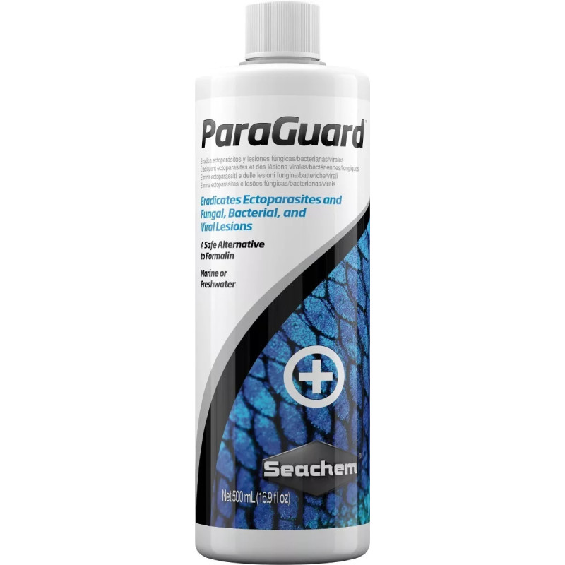 Paraguard 500ml Medicamento Acuario Peces Bacterias Hongos