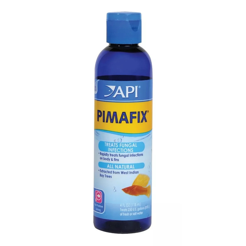 Pimafix 118ml Medicamento Peces Bacterias Hongos Acuario