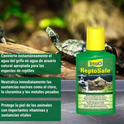 Repto Safe 100ml Acondicionador Agua Tortugas Reptiles