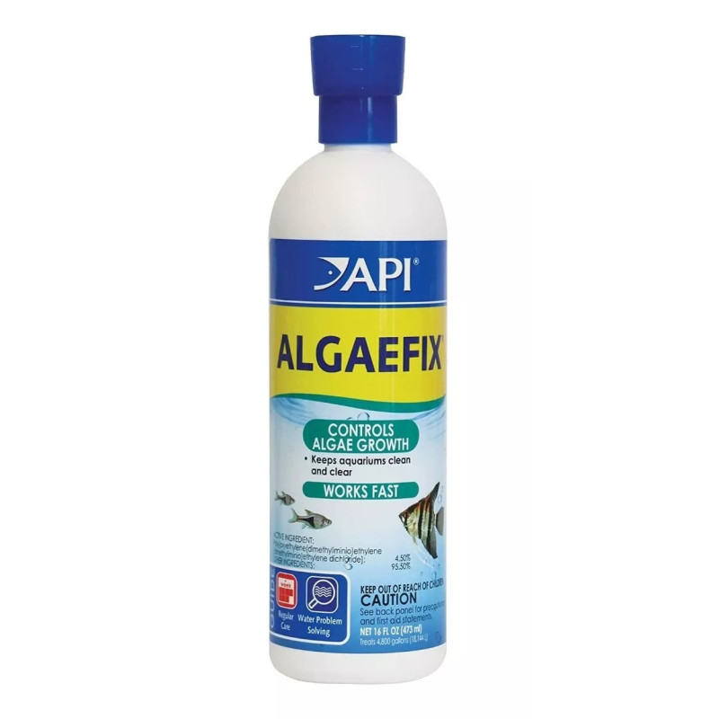 Algaefix 473ml 16 Oz Api Antialgas Acuario Plantado Plantas