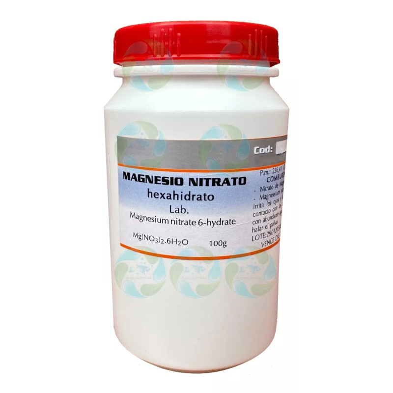 Nitrato De Magnesio 100gr Abono Agua Acuario Plantado