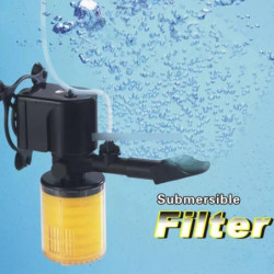 Filtro Interno Cabeza Poder Luz Uv Acuario Peces 1400 L/h