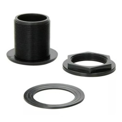 Bulkhead 1  Pvc Slip X Slip Conector Tanque Acuario Sump