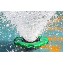 Mini Splash Aireador Flotante Fuente Lagos Estanque 20000l/h