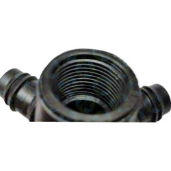 Conector Estrella X3 Pétalos Manguera Difusora Piscicultura