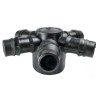 Conector Estrella X3 Pétalos Manguera Difusora Piscicultura