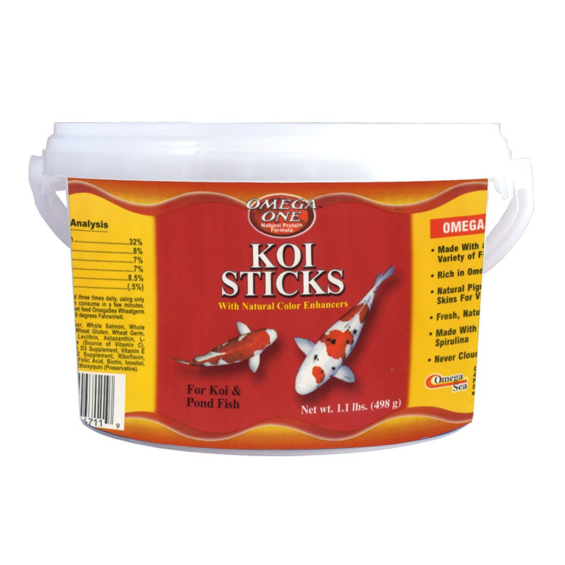 Koi Sticks 498gr Lagos Estanque Comida Peces Carpas Goldfish