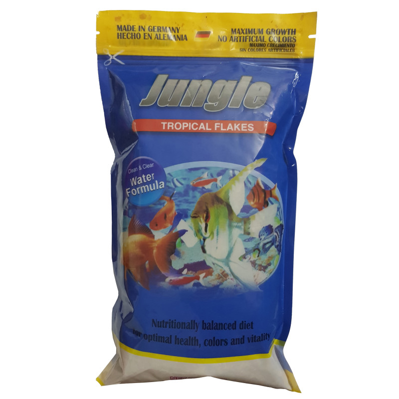 Tetra Jungle 250gr Comida Peces Hojuelas Acuario Pecera