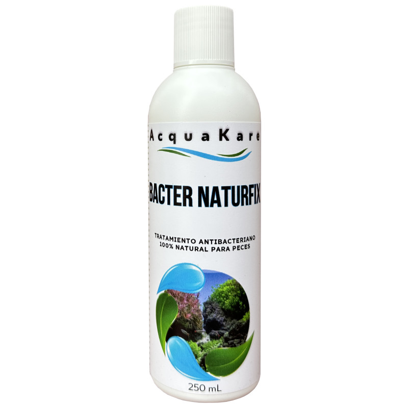 Acquakare Bacter Naturfix 250ml Medicamento Bacterias Peces Acquakare Bacter Naturfix 250ml Medicamento Bacterias Peces