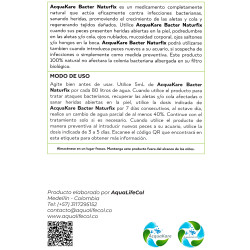 Acquakare Bacter Naturfix 120ml Medicamento Bacterias Peces