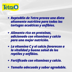 Reptomin 300gr Comida Flotante Tortugas Acuáticas Salamandra