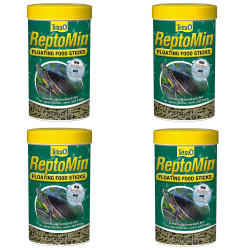 Reptomin 105gr Combo X4 Comida Reptiles Tortugas Acuáticas