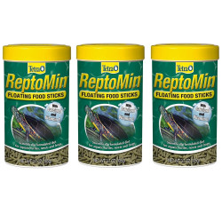 Reptomin 105gr Combo X3 Comida Reptiles Tortugas Acuáticas