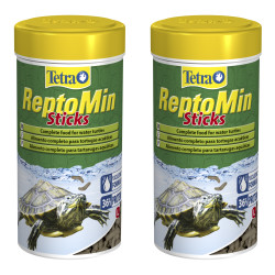 Reptomin 60gr X2 Comida Tortugas Acuáticas Tritones Ranas