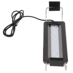 Lámpara Extensible 20-30 Cm Luz Blanca Azul Acuario Plantas