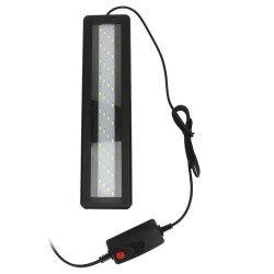 Lámpara Extensible 30-40 Cm Luz Led Blanca Acuarios Peceras