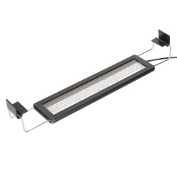 Lámpara Extensible 30-40 Cm Luz Led Blanca Acuarios Peceras