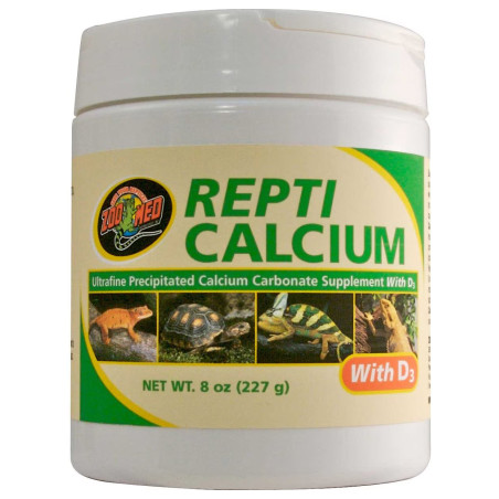 Repti Calcium 227gr Vitamina D3 Calcio Comida Tortugas