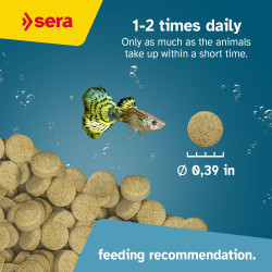Sera O-nip Nature 60gr Snack Golosina Peces Acuario Pecera